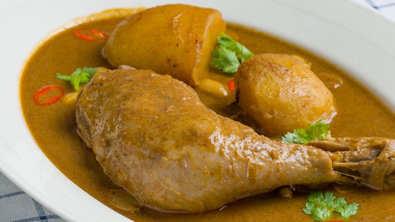 มัสมั่นน่องไก่